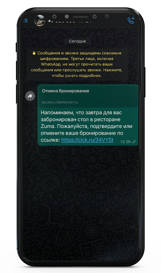 Возможности WhatsApp