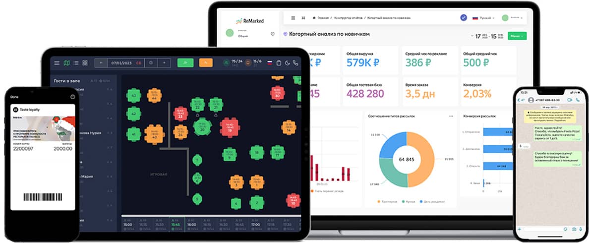 CRM система для кафе и ресторана